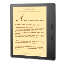 eBookReader Amazon Kindle Oasis varm lys